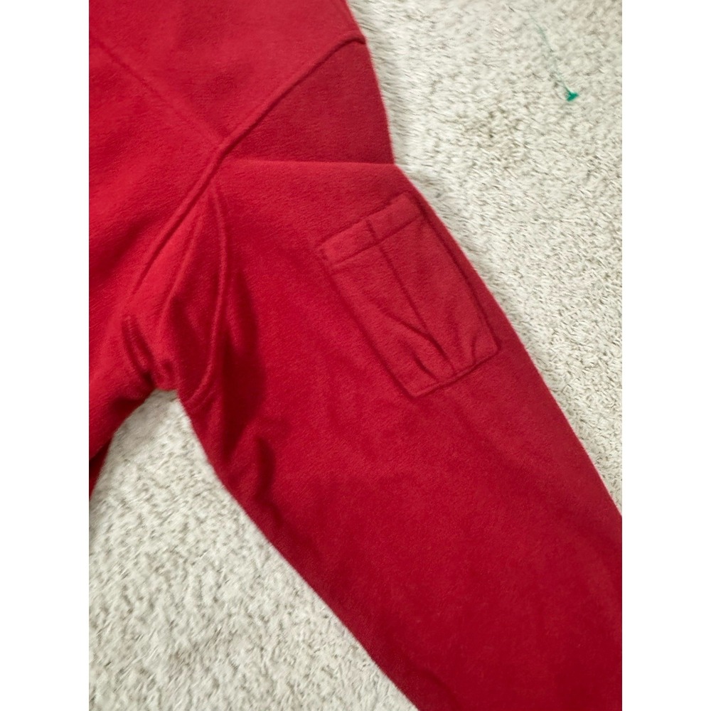 Duluth Trading Shoreman Fleece Windproof Jacket Red Full Zip Size 3X Tall Warm - Picture 6 of 12